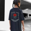 Çocuk Unisex Baskılı T-Shirt - Siyah