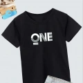 Erkek Çocuk Baskılı T-Shirt - Siyah