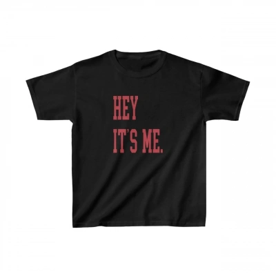 Çocuk Unisex Baskılı T-Shirt - Siyah
