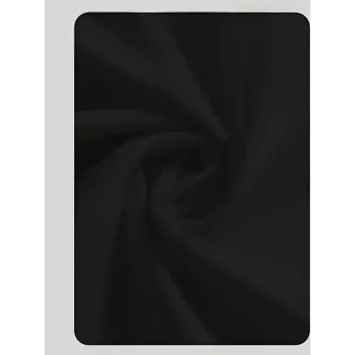 20/1 Penye Compack Day One Baskılı Oversize Bisiklet Yaka T-shirt - Siyah