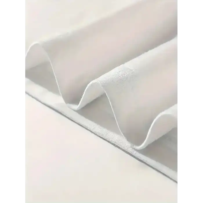 20/1 Penye Compack Gülücük Baskılı Oversize Bisiklet Yaka Kısa Kol Yazlık T-shirt - Beyaz