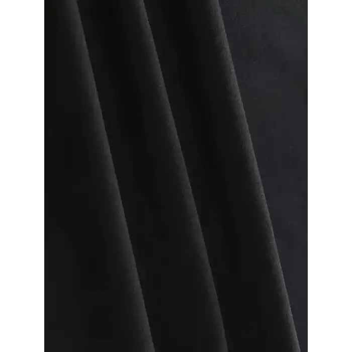 20/1 Penye Compack New York Baskılı Oversize Kısa Kol Bisiklet Yaka T-shirt - Siyah