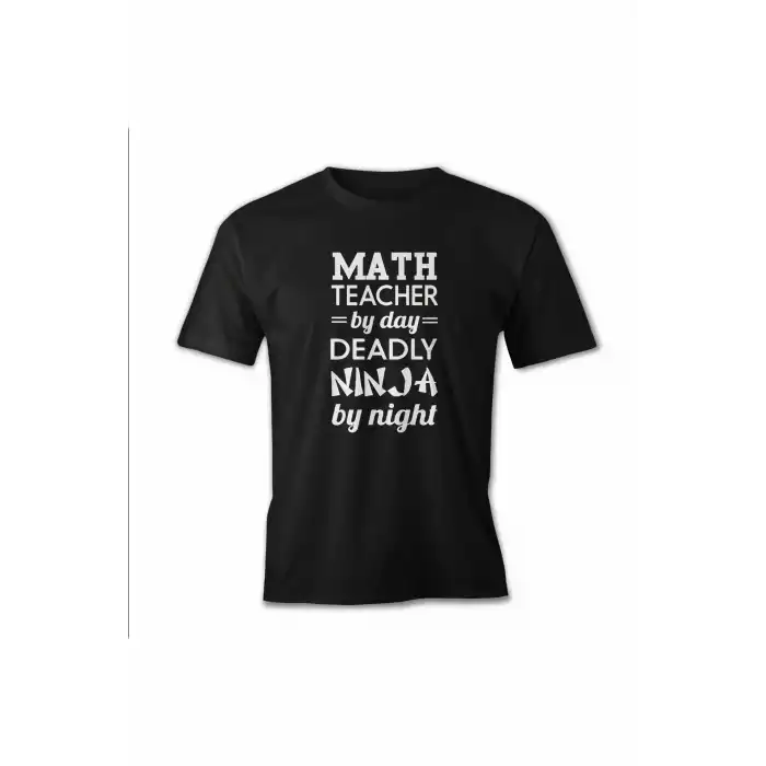 24 Kasım Öğretmenler Baskılı T-shirt - Siyah