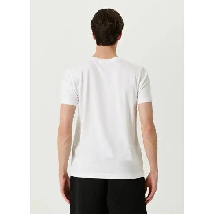 Unisex Basic Bisiklet Yaka Regular T-Shirt - Beyaz