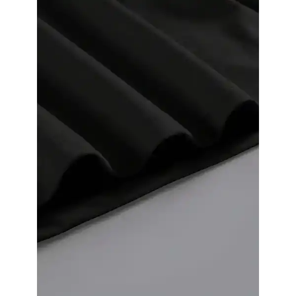 20/1 Penye Compack Baskılı Oversize Kahve Desenli Kadın Kısa Kol Yazlık T-shirt - Siyah