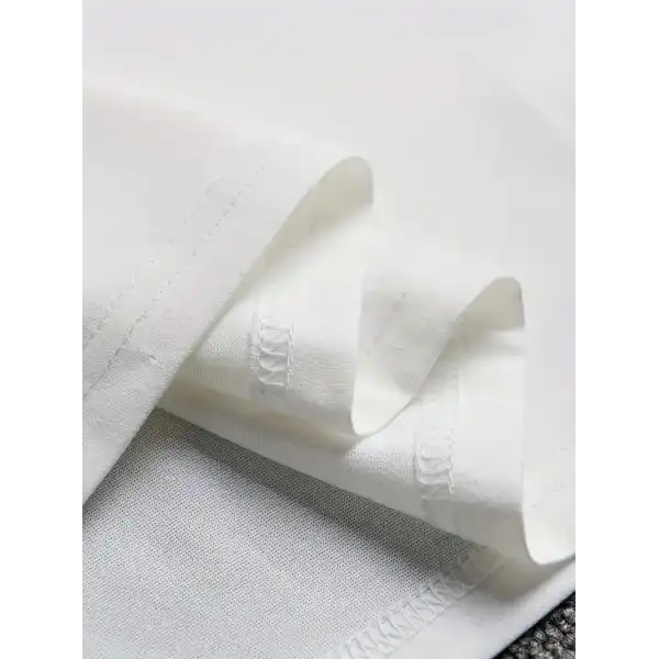 ANIMAL Desen Baskı Erkek Oversive Tişört, Grafik Tişört Erkek Yazlık Outdoor Kıyafetleri, Sporda ve Günlük Giyime Uygun - Beyaz