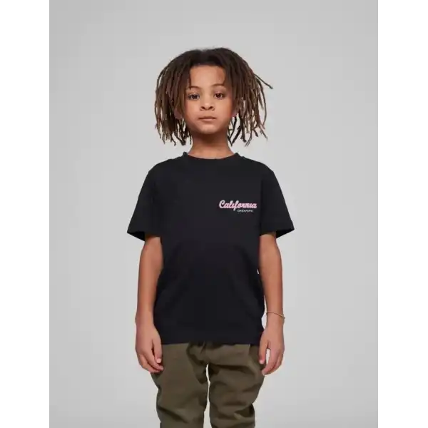 Çocuk Unisex Baskılı T-Shirt - Siyah