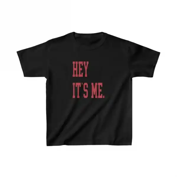 Çocuk Unisex Baskılı T-Shirt - Siyah