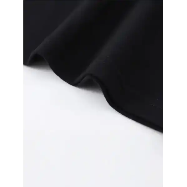 Erkek Baskılı T-Shirt Kısa Kol Bisiklet Yaka Regular Fit Rahat Kalıp Tişört - Siyah