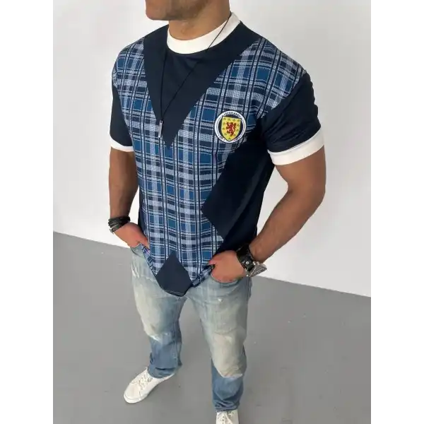 ERKEK Bisiklet Yaka Baskılı Kısa kol Oversize T-Shirt - Siyah