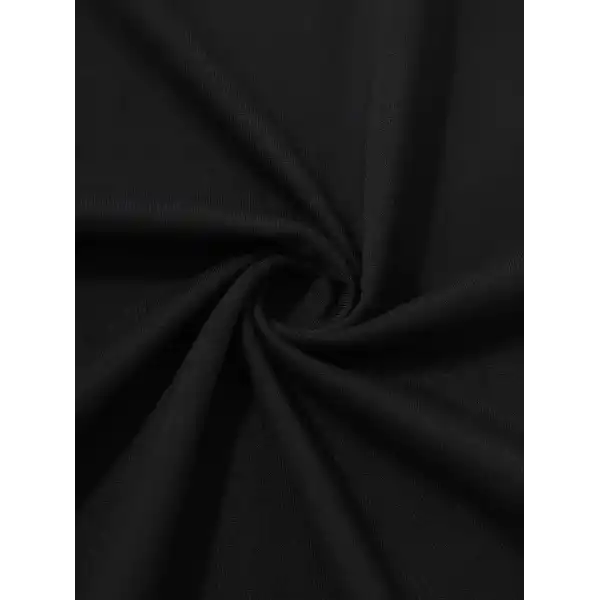 Erkek Kısa Kol Yazlık Tişört Bisiklet Yaka Baskılı Oversize T-Shirt - Siyah