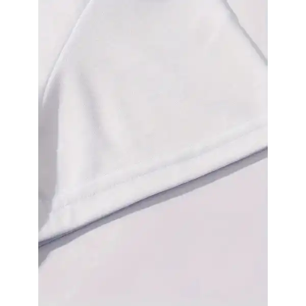 Kadın Brooklyn Baskılı Tişört Kısa Kol Bisiklet Yaka Oversize T-Shirt - Beyaz
