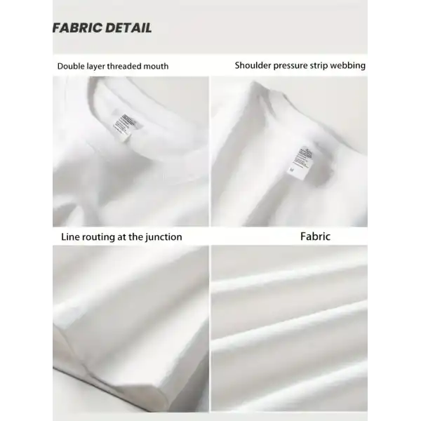Kadın T-Shirt Bisiklet Yaka Kısa kol Baskılı tişört - Beyaz