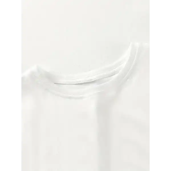 Kadın T-Shirt Kısa Kollu, Umrumda Değil Baskılı tişört - Beyaz