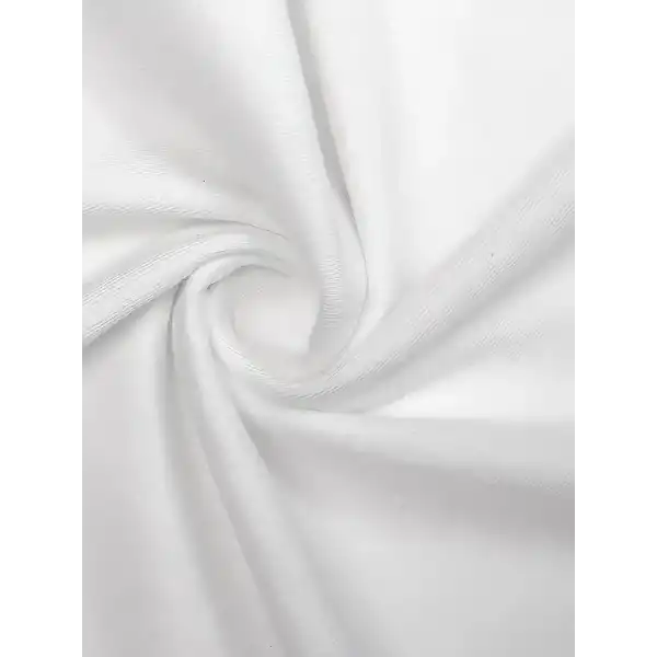 Kadın Tişört Newtro Baskılı Oversize Bisiklet Yaka T-shirt - Beyaz