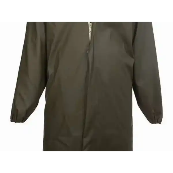 Liman, Avci, Balıkçı, Kurye Kapüşonlu Pardösü Yağmurluk - Haki