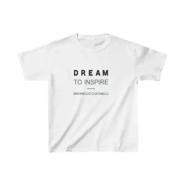 Unisex Çocuk Baskılı T-Shirt - Beyaz