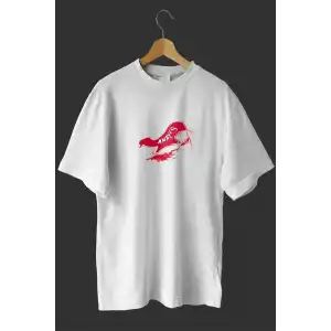 1 Mayıs Emekçilerimiz İçin Özel Tasarım 1 Mayıs Baskılı T-shirt - Beyaz