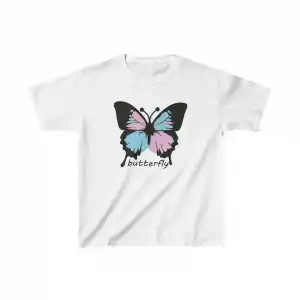 Çocuk Unisex Baskılı T-Shirt - Beyaz
