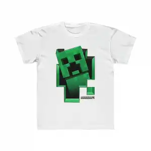 Çocuk Unisex Baskılı T-Shirt - Beyaz