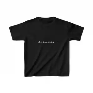 Çocuk Unisex Baskılı T-Shirt - Siyah