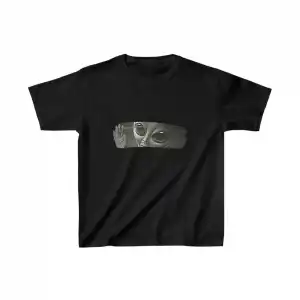 Çocuk Unisex Baskılı T-Shirt - Siyah