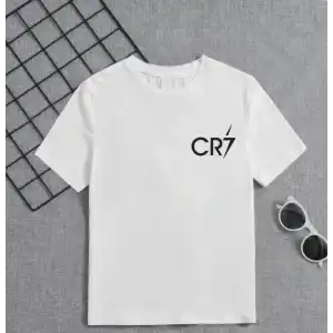 Erkek Çocuk Baskılı T-Shirt - Beyaz
