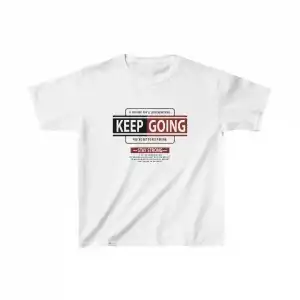 Unisex Çocuk Baskılı T-Shirt - Beyaz