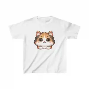 Unisex Çocuk Baskılı T-Shirt - Beyaz