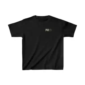 Unisex Çocuk Baskılı T-Shirt - Siyah