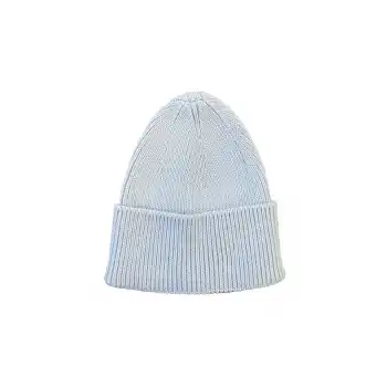 Çocuk Dokuma Triko Bere - Beyaz