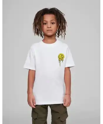 Çocuk Unisex Baskılı T-Shirt - Beyaz