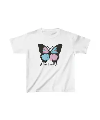 Çocuk Unisex Baskılı T-Shirt - Beyaz
