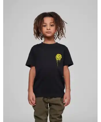 Çocuk Unisex Baskılı T-Shirt - Siyah