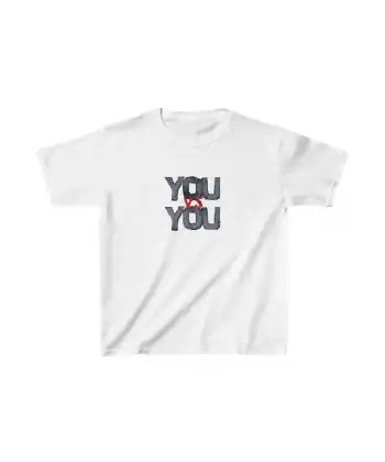 Unisex Çocuk Baskılı - Beyaz
