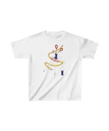 Unisex Çocuk Baskılı T-Shirt - Beyaz