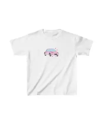 Unisex Çocuk Baskılı T-Shirt - Beyaz