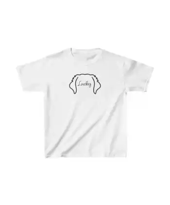 Unisex Çocuk Baskılı T-Shirt - Beyaz