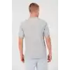 Erkek 24/1 Düz A Kalite Oversize T-shirt - Gri