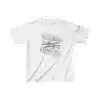 Unisex Çocuk Baskılı T-Shirt - Beyaz