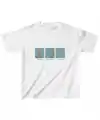 Çocuk Unisex Baskılı T-Shirt - Beyaz