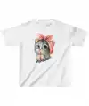 Çocuk Unisex Baskılı T-Shirt - Beyaz