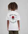 Çocuk Unisex Baskılı T-Shirt - Beyaz