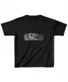 Çocuk Unisex Baskılı T-Shirt - Siyah