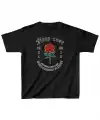Çocuk Unisex Baskılı T-Shirt - Siyah