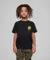 Çocuk Unisex Baskılı T-Shirt - Siyah