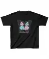 Çocuk Unisex Baskılı T-Shirt - Siyah