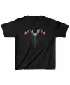 Çocuk Unisex Baskılı T-Shirt - Siyah