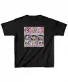 Çocuk Unisex Baskılı T-Shirt - Siyah