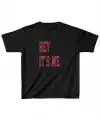 Çocuk Unisex Baskılı T-Shirt - Siyah